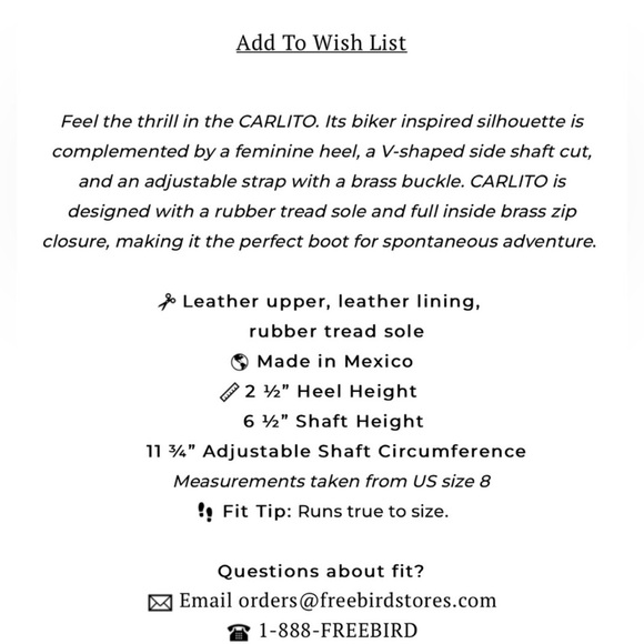 Freebird Carlito Boots—Size 10 - Picture 3 of 8